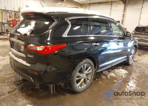 2014 Infiniti Qx60 Hybrid z USA, uszkodzony, nr VIN 5N1CL0MM8EC529800